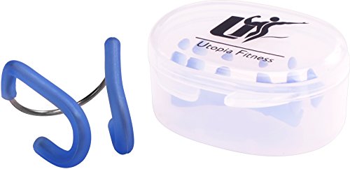 image for Swim Ear Plugs and Nose Clip - Perfect for Under Water Swimming - Idea