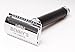 DOUBLE EDGE SAFETY RAZOR - from Benny's of London - NO BLADES INCLUDED - Includes Heavy Weight Luxury Shave Razor and Cleaning Cloth - Mens Razor the Best Shaving Experience
