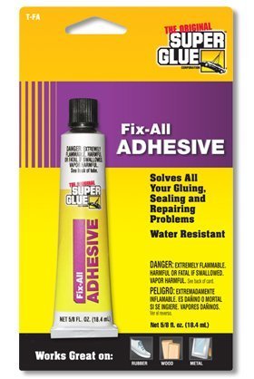 Super Glue Fix-All Adhesive, 5/8 fl oz Tube