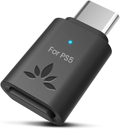 Avantree C81-Gaming USB-C Bluetooth 5.3 Audio Adapter for PS5 aptX Adaptive
