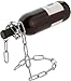 Trademark Innovations Wine Bottle Chain Holder - Holds Bottles In the Air