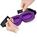 Drift to Sleep Eye Mask with 2 Pairs Soft Foam Moldex Ear Plugs Comfortable Unisex Sleep Mask