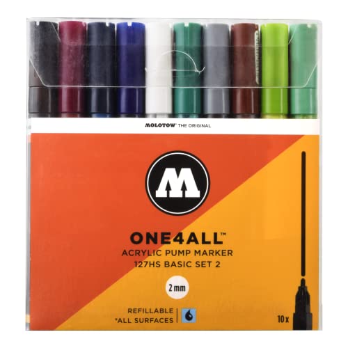 Molotow One4All 127HS Acryl Marker Basic-Set (2,0 mm