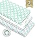 100% Organic Cotton Baby Lounger or Changing Pad Covers with Reenforced Safety Strap Holes. Fits Evolur, Munchkin, Delta, Snuggle Me and More. Multi-Use, 3 Pk of Covers Only.
