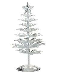 Home: Department 56 Decorative Accessories for Village Collections, Silver Pines Tree, 8-Inch - Department 56