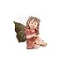 Darice Mini Fairy Garden Fairy with Gem, 1.25 x 2 Inches, Style Varies