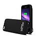 YHhao for iPhone 5s Charger Case, iPhone 5 Battery case , 4200mah External Battery Bank with Kick Stand for Apple iPhone 5s/5/5c, Full Body Protection (no cable included) (Black01)