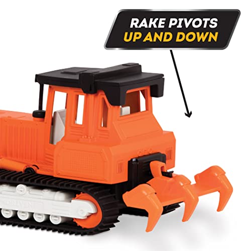 DRIVEN by Battat Micro Bulldozer Detailed Toy Bulldozer with