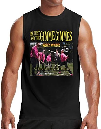 RobertFair Muscle Tank Vest Mens Sleeveless Workout T-Shirt Breathable Shaper Vest
