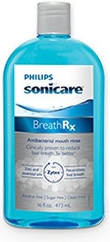 BreathRx Anti-Bacterial Mouth Rinse, 16-Ounce Bottles by BreathRx