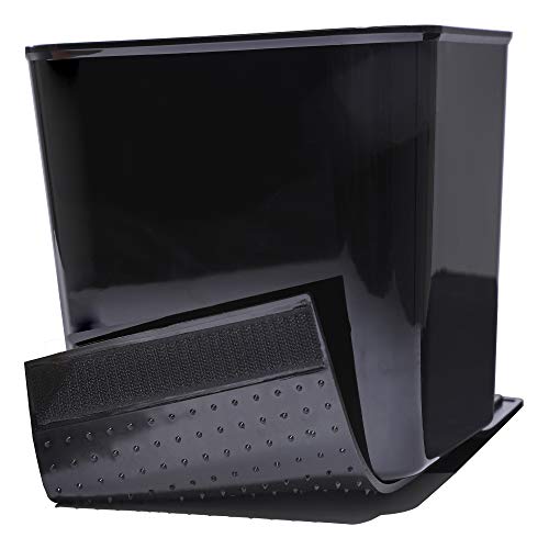 HAUSSIMPLE Car Trash Can Spill Proof Plastic Car Garbage Can Basket