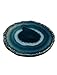 JIC Gem Agate Coaster Teal 3.5-4