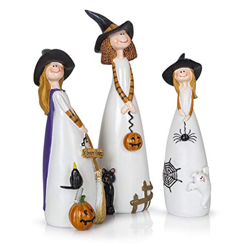 Besti Halloween Witch Decorations, 3 Piece Set, Cute Home and Party