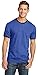 Port & Company PC54R 100% Cotton Ringer Tee - Athletic Heather/Jet Black - M