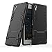 Sony Xperia X Case, Cocomii Iron Man Armor NEW [Heavy Duty] Premium Tactical Grip Kickstand Shockproof Hard Bumper Shell [Military Defender] Full Body Dual Layer Rugged Cover F5121 F5122 (Jet Black)
