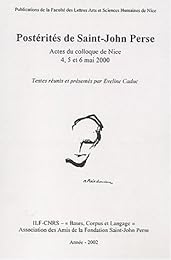 Postérités de Saint-John Perse