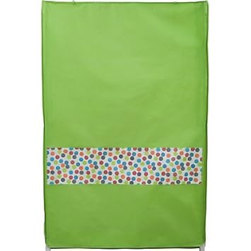 Fabric Apple Green Canvas Wardrobe Single Amazon Co Uk Kitchen