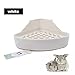Mkono Potty Trainer (Random Color) Corner Litter Box for Hamster Guinea Pig Ferret Gerbil Rats Small