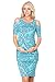 My Bump Women's Cold Shoulder Fitted Maternity Dress W/Side Ruched