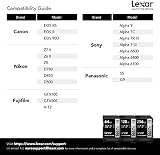 Lexar Professional 1667x 128GB SD Card UHS-II U3 V60 SDXC LCD view 5