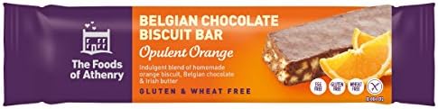 Foods Of Anthenry - Opulent Orange Belgian Chocolate Biscuit Bar (10 x 55g Bars) from Ireland