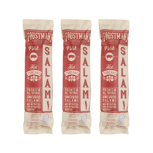 Foustman's Salami Hot Toscano Pork