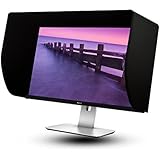 iLooker-27S 27inch Ultr-Slim Frame LCD LED Video Monitor Hood Sunshade Sunhood for Dell HP Viewsonic Philips Samsung LG EIZO NEC ASUS ACER BENQ AOC LENOVO, Fits Monitor Frame Width 610-630mm