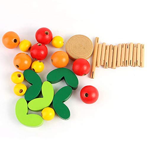 Gilroy Wooden Puzzle Toys, Baby Tree Puzzle Toys Wooden Disassembly Assembly Building Block Toys - Thumbnail 6
