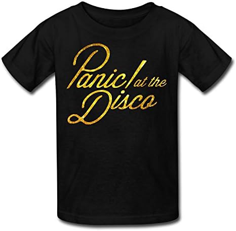 HuangOK851185 Panic At The Disco Teenage Round Neck T-shirt Stylish