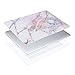 MOSISO Compatible with MacBook Air 13 inch Case (Models: A1369 & A1466, Older Version 2010-2017 Release), Plastic Pattern Hard Shell Case & Keyboard Cover & Screen Protector, Colorful Marble