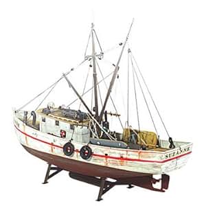 Amazon.com : Lindberg 1/60 Shrimp Boat Model Kit : Model 