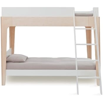 Amazon.com: Oeuf Perch Bunk Bed - Birch/White: Kitchen ...