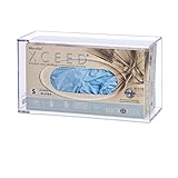 Single Side-Loading Glove Box Dispenser Holder, Clear Acrylic