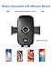 Mpow 104 Dashboard Car Phone Mount, Windshield Car Phone Holder, 2 Suction Levels, Washable Gel Pad Compatible iPhone XR,XS Max,X,8,7, Galaxy S10,S9,S8,S7,S6, Google, One Plus, Moto, and More, Black