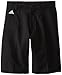 adidas Golf Boy's 3-Stripes Shorts, Black/White, Small