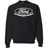 Wild Bobby Ford Mustang Vintage Logo Officially Licensed Cars and Trucks Unisex Crewneck Graphic Sweatshirt