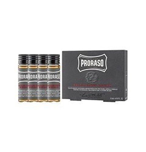 Proraso Hot Oil Beard Treatment, 4 Count