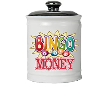 Buy Cottage Creek Bingo Gifts Bingo Money Jar Round Bingo Money
