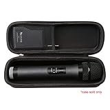 Aproca Hard Carrying Travel Case for Fifine Technology K025 Fifine Handheld Dynamic Microphone Wireless mic System
