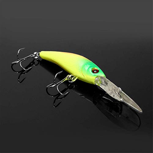 Angelköder Set43PCS Köder Angelköder Spinning River Sea Lakes Köder Fisch-Drillinge – Bild 3