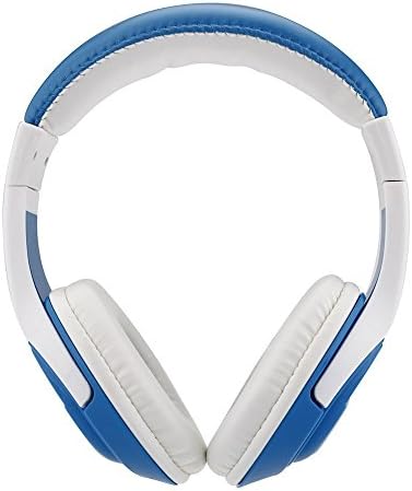 VYKON MQ44 3.5mm Stereo Gaming Headset with Microphone 1.2m Cable Headphone for PC Phone Laptop blue &amp; white