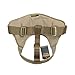 EXCELLENT ELITE SPANKER Tactical Dog Harness Patrol Harness Service Dog Vest Military Dog Vest Working Dog Vest with Handle(Coyote Brown-S)