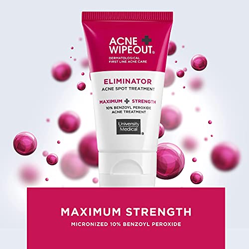 Acne Wipeout Eliminator Topical Acne Spot Treatment Maximum Strength