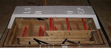 Attic Stair Cover Insulating And Magnetically Sealing Your