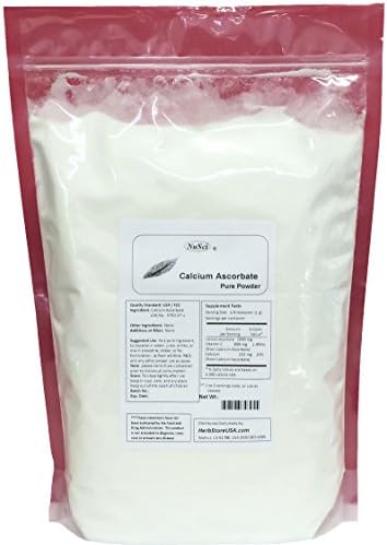 NuSci Calcium Ascorbate Pure Powder Buffered Vitamin C (100 Grams (3.52 oz))