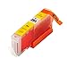 INK4WORK 4 Pack Compatible Ink Cartridge Replacement for Canon CLI-251XL CLI-251 XL Yellow to use with PIXMA MX722 MX922 iP7220 iP8720 iX6820 MG5420 MG5422 MG5520 MG5522 MG5620 (Yellow, 4-Pack)
