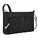 Travelon Anti-Theft Signature E/W Slim Shoulder Bag, Black
