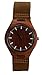 Ideashop Men's Wooden Watches Creative Gifts Fashion Bamboo Watch With Genuine Cowhide Leather Band Casual Watches