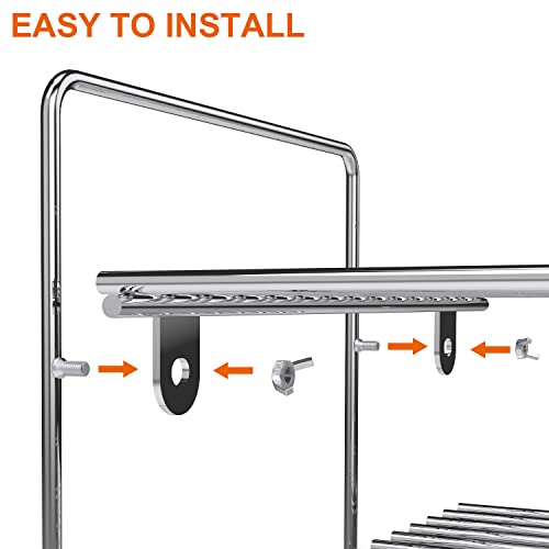 MixRBBQ Universal Warming Rack Stainless Steel Smoke Shelf Cooling
