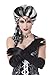 California Costumes Victorian with Side Curls Wig, Black/White, One Size